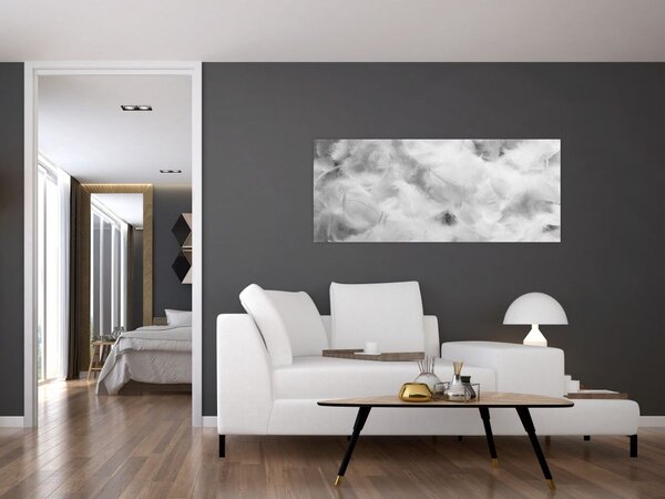 Kép - Színű tollfelhők (120x50 cm)