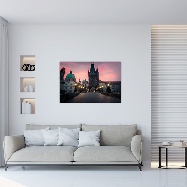 Kép - A Károly hídon (90x60 cm)