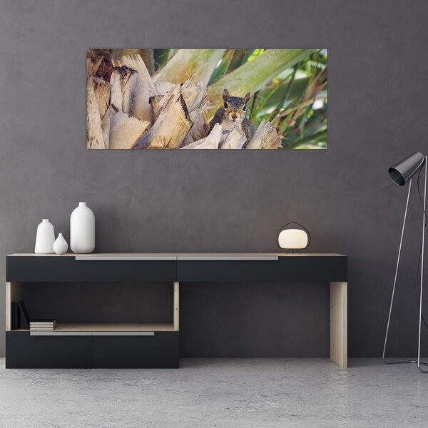 Mókus képe a fán (120x50 cm)