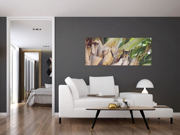 Mókus képe a fán (120x50 cm)