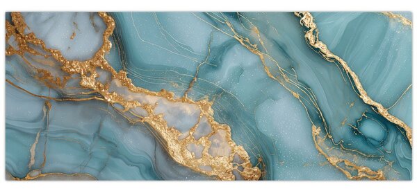 Kép - Türkiz márvány (120x50 cm)