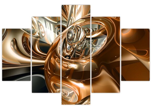 Absztrakciós kép (150x105 cm)
