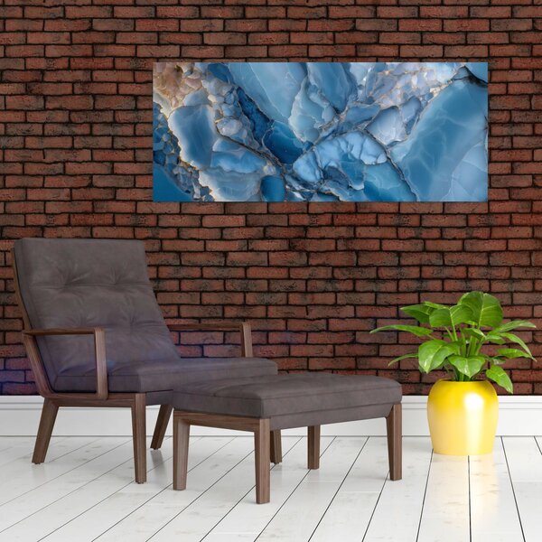 Kép - Kék tagolt márvány (120x50 cm)