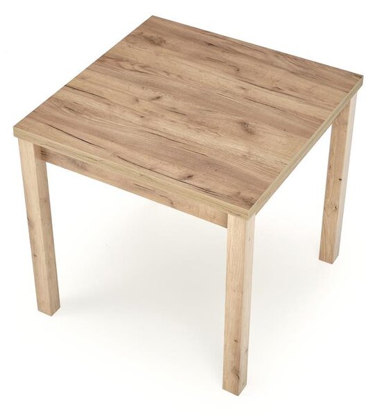 Széthúzható étkezőasztal 80-160 cm Gampa (craft tölgy) (4 és 6 fő részére)