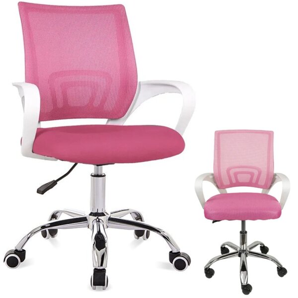 Pepita ergonomikus Irodai Forgószék - rózsaszín