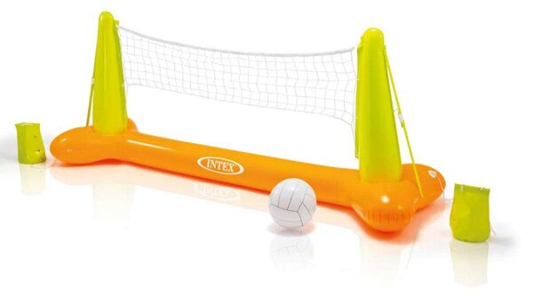 Intex Pool felfújható vízi Röplabda szett 239x64x91cm - zöld-narancssárga (56508NP)