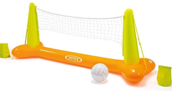 Intex Pool felfújható vízi Röplabda szett 239x64x91cm - zöld-narancssárga (56508NP)