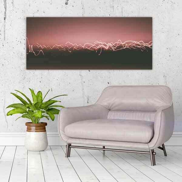 Absztrakt kép (120x50 cm)