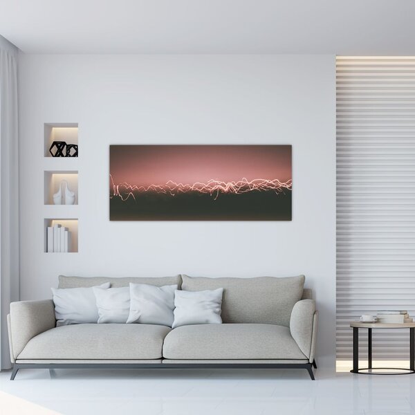 Absztrakt kép (120x50 cm)