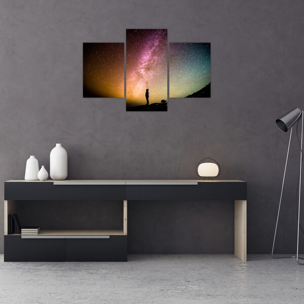 Kép - égbolt tele csillagokkal (90x60 cm)