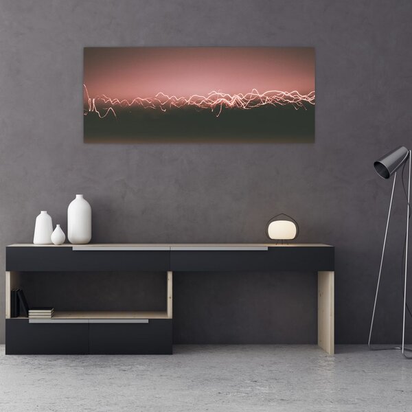 Absztrakt kép (120x50 cm)