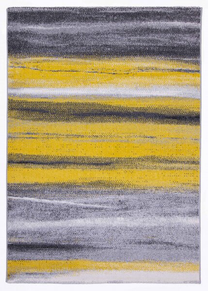 Barcelona C194A_FMF68 sárga modern mintás szőnyeg 80x150 cm