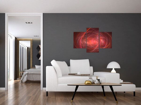 Modern absztrakt kép (90x60 cm)