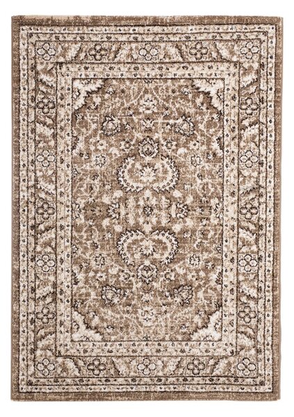 Ottoman D740A_FMA77 bézs klasszikus mintás szőnyeg 120x170 cm