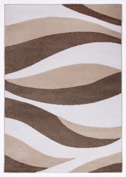 Madrid H701A_FMA37 krém modern hullám mintás szőnyeg 120x170 cm