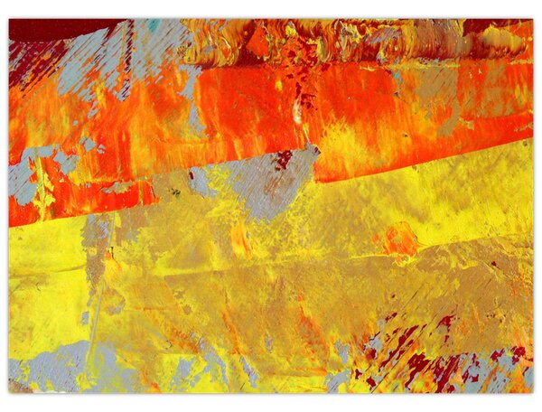 Absztrakció kép - festmény (70x50 cm)