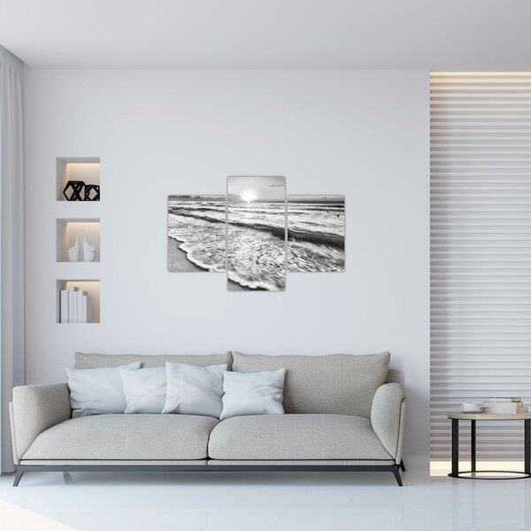 Kép - Naplemente a tengerparton (90x60 cm)