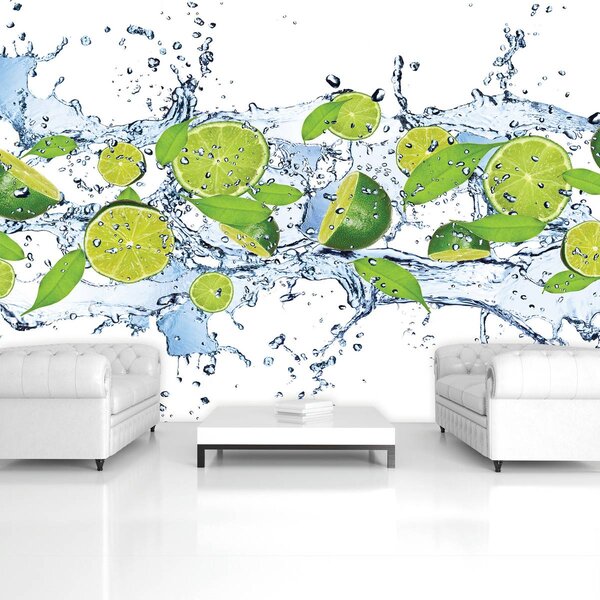 Fotótapéta - Friss lime (152,5x104 cm)
