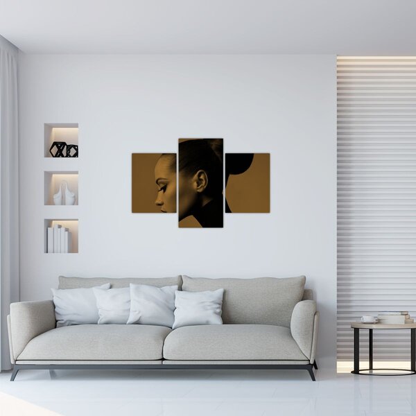 Kép - Nő profilban (90x60 cm)