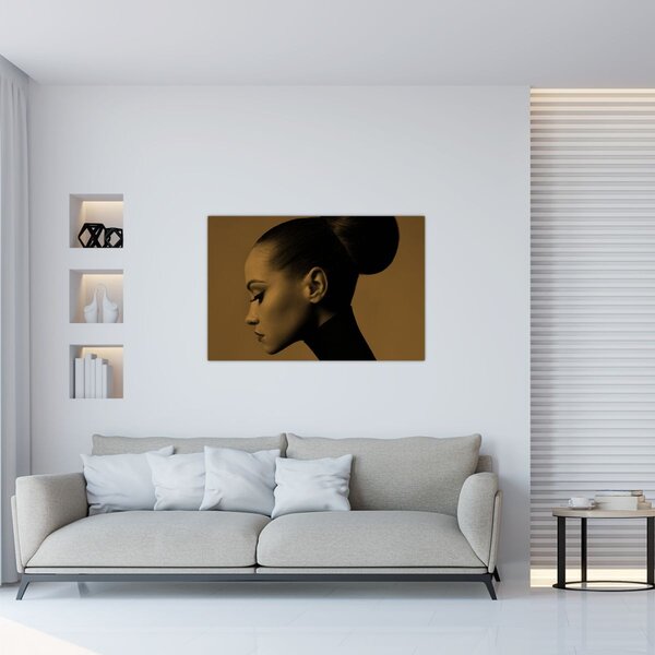 Kép - Nő profilban (90x60 cm)