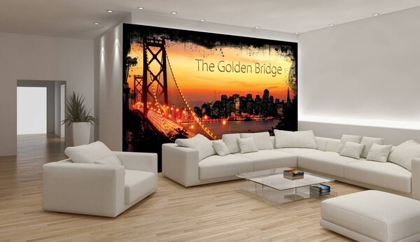 Fotótapéta - Golden Gate Bridge (152,5x104 cm)