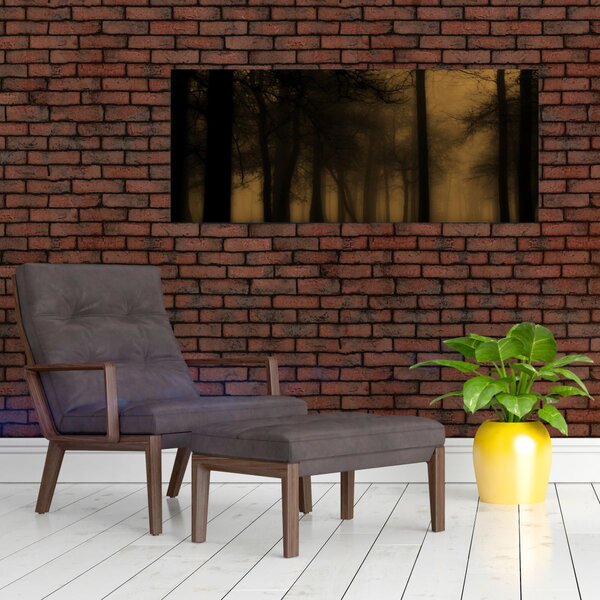 Kép - Sötét erdő (120x50 cm)