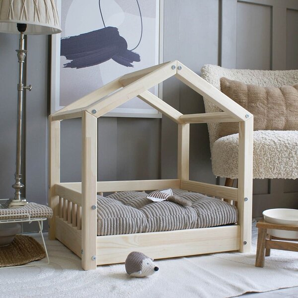 Luloo Cozy House Natúr Kutyaágy (több méretben)