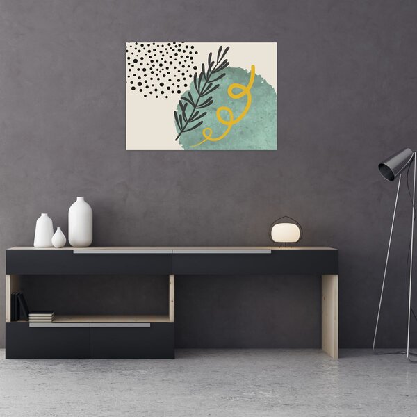 Kép - Absztrakt lapok N⁰1 (70x50 cm)
