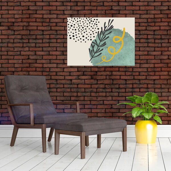 Kép - Absztrakt lapok N⁰1 (70x50 cm)