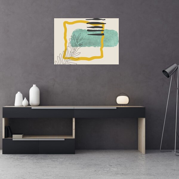 Kép - Absztrakt lapok N⁰2 (70x50 cm)