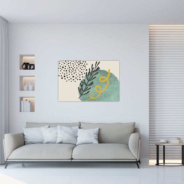 Kép - Absztrakt lapok N⁰1 (90x60 cm)