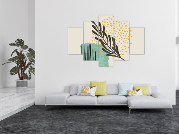 Kép - Absztrakt lapok N⁰3 (150x105 cm)