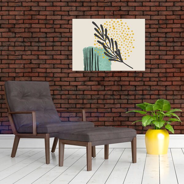 Kép - Absztrakt lapok N⁰3 (70x50 cm)