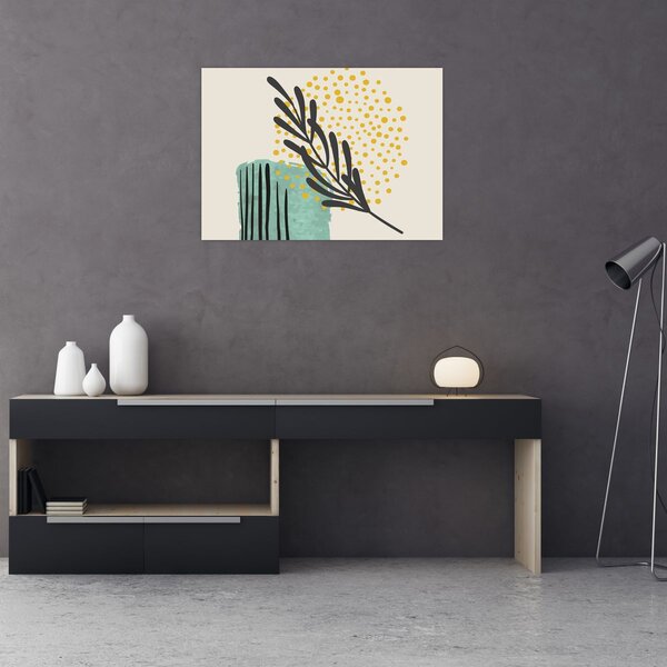 Kép - Absztrakt lapok N⁰3 (70x50 cm)