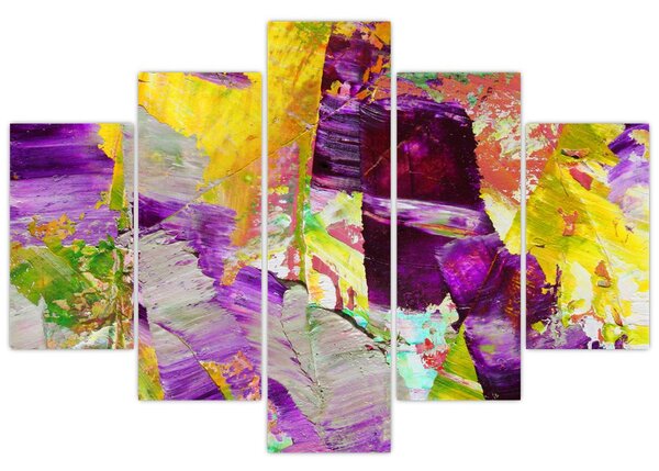 Absztrakció kép - festmény (150x105 cm)