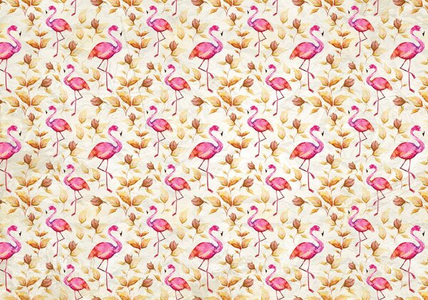Fotótapéta - Flamingók (152,5x104 cm)