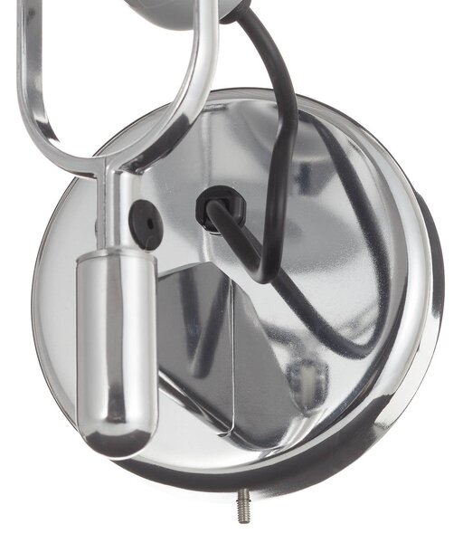 Artemide Tolomeo Faretto - designer fali lámpa, Alu / szürke / cink, Folyosó, Alumínium, Dizájn