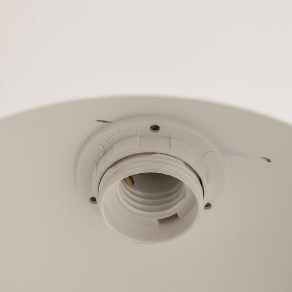 EMIBIG LIGHTING Tako függő világítás, 3 izzós, fehér, dimmelhető, Fehér / opál, Nappali / Étkező, fém, Modern