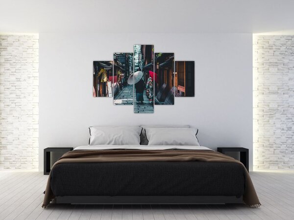 Kép - Séta Tokión (150x105 cm)