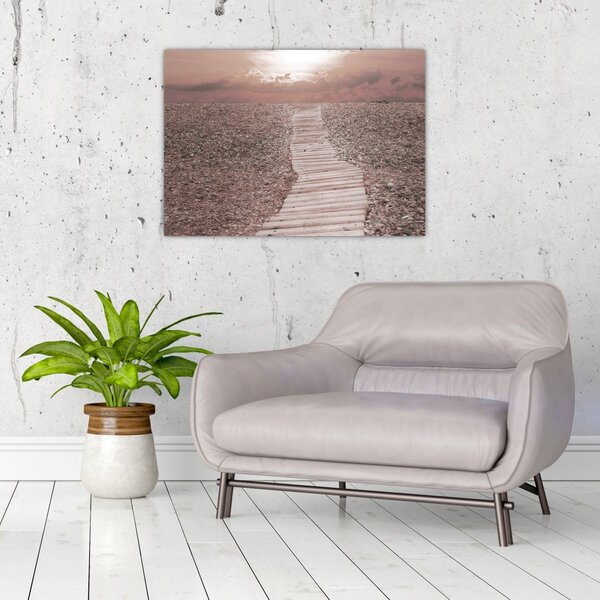 Kép - Pebble beach (70x50 cm)