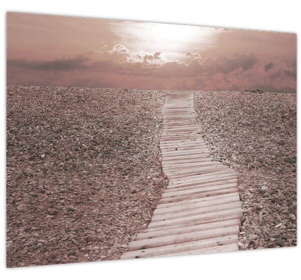 Kép - Pebble beach (70x50 cm)