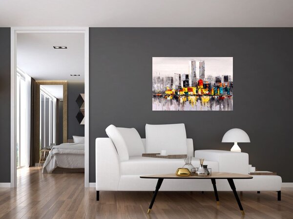 Kép - A nagyváros festménye (90x60 cm)