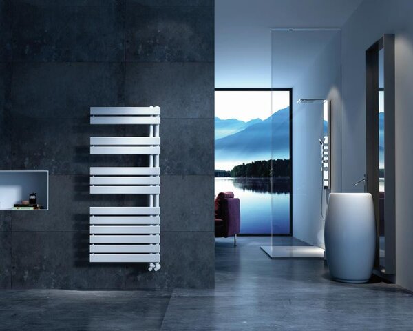 AREZZO design HORIZONT WHITE 550x1355 törölközőszárítós radiátor