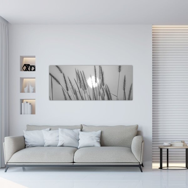Kép - Mező naplementében (120x50 cm)
