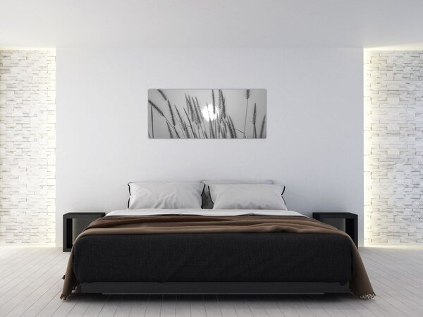 Kép - Mező naplementében (120x50 cm)
