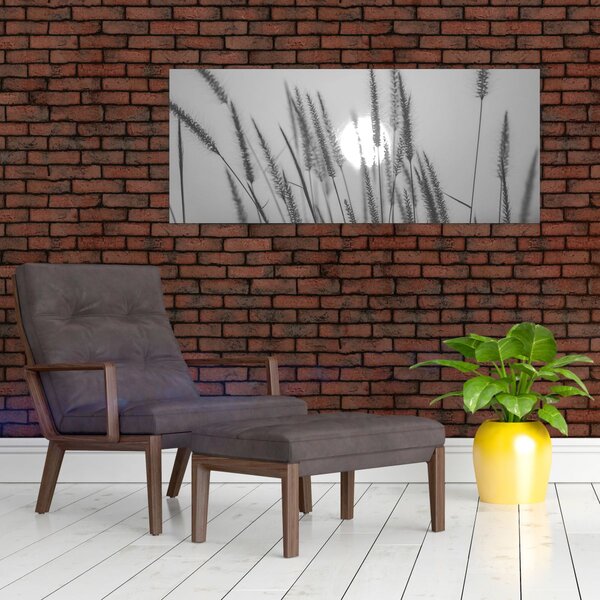 Kép - Mező naplementében (120x50 cm)