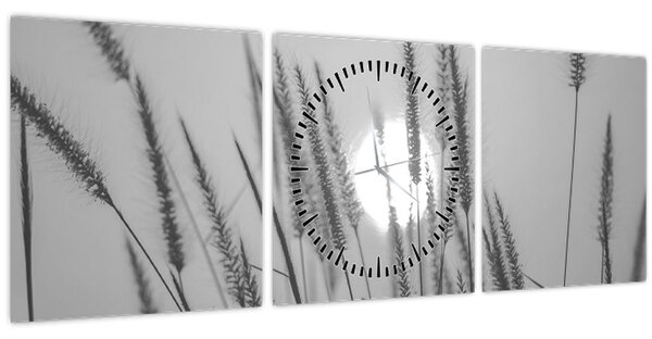 Kép - Mező naplementében (órával) (90x30 cm)