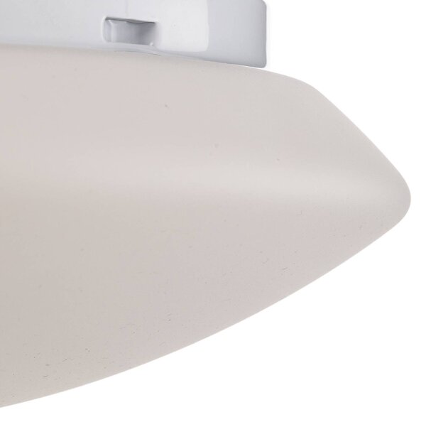 Argon Gjovik mennyezeti világítás, Ø 30 cm, opálüveg, E27, dimmelhető, Fehér / opál, Nappali / Étkező, Üveg, Modern