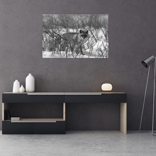 Kép - Róka télen (90x60 cm)