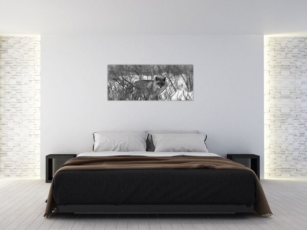 Kép - Róka télen (120x50 cm)